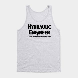 Hydraulic Engineer Zombie Fighter Tank Top